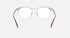 RAYBAN Unisex Eyeglasses RX6406-3024 Red/Silver 51-18-145
